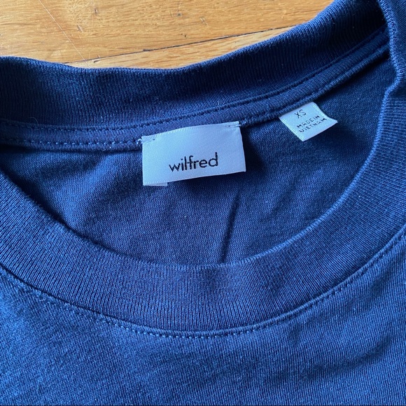 Wilfred navy Piaf tshirt - Picture 2 of 3